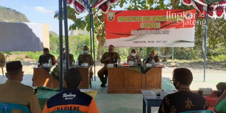 Pemkab Rembang Targetkan Bentuk 100 Desa Tangguh Bencana Hingga 2026