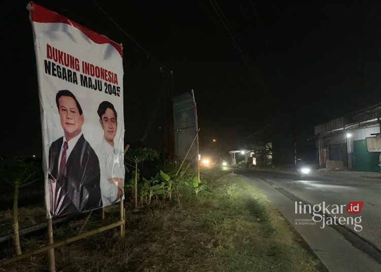 Baliho Prabowo Gibran Bermunculan Di Demak Gerindra Itu Dari Relawan