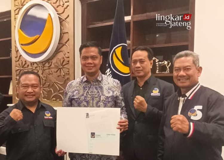 Kantongi Surat Rekomendasi Dari Dpp Nasdem Witiarso Resmi Maju Cabup