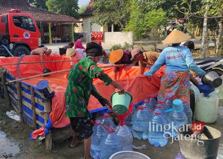 Kekeringan Di Rembang Bpbd Mulai Buka Bantuan Air Bersih