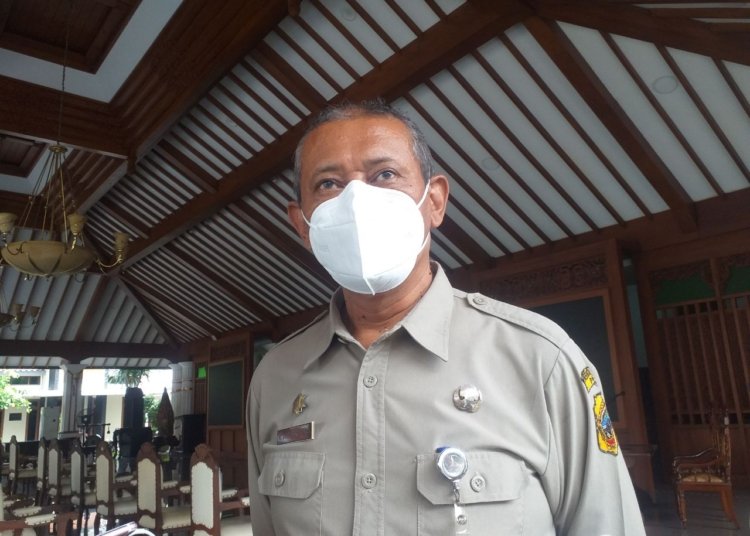 MENJELASKAN: Kepala Badan Penanggulangan Bencana Daerah (BPBD) Kabupaten Pati Martinus Budi Prasetyo. (AZIZ AFIFI/ LINGKARJATENG.ID)