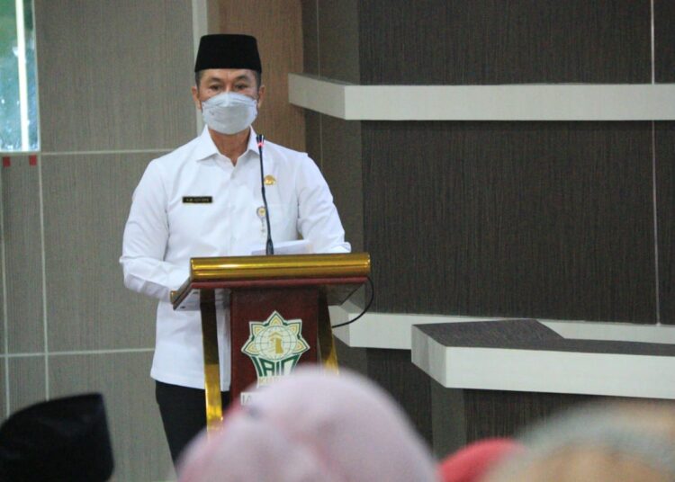 Bupati Kudus Ajak Orang Tua Awasi Tumbuh Kembang Anak 25 SAMBUTAN: Bupati Kudus HM Hartopo saat menghadiri seminar MUI di aula FITK IAIN Kudus. (ISTIMEWA/LINGKARJATENG.ID)