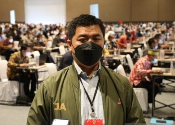 Ketua Timsel calon anggota KPU dan Bawaslu RI periode 2022-2027, Juri Ardiantoro. (Istimewa / Lingkarjateng.id)