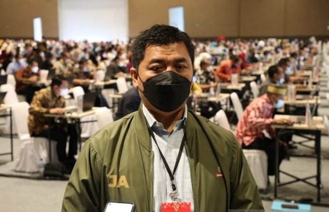 Ketua Timsel calon anggota KPU dan Bawaslu RI periode 2022-2027, Juri Ardiantoro. (Istimewa / Lingkarjateng.id)