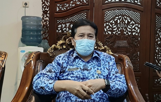 Sekretaris Daerah Kabupaten Rembang, Fahrudin. (R. Teguh Wibowo / Lingkarjateng.id)