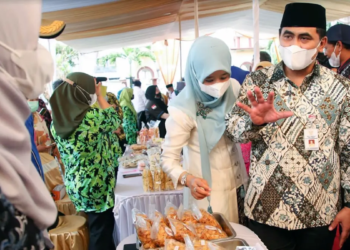 LAUNCHING: Wakil Gubernur Jawa Tengah Taj Yasin Maimoen saat me-launching pencanangan Destara di Pendopo Kabupaten Pemalang, Rabu (3/11).