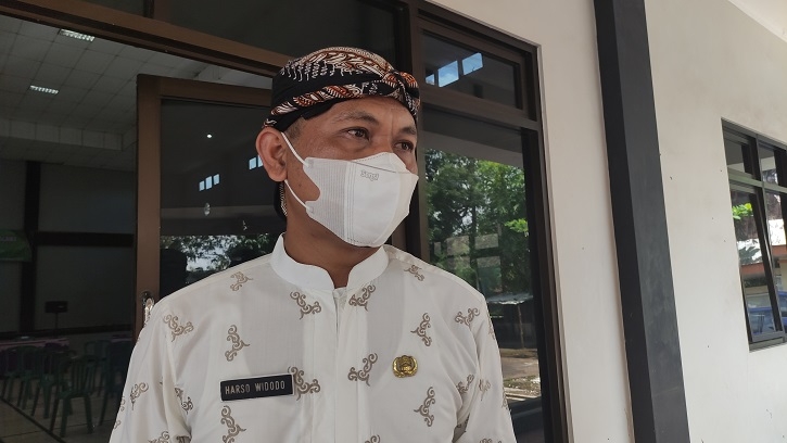 Kondisi Pandemi, Ketua Parpol Kudus Kompak Minta Kenaikan Banpol 200 Persen 25 Kepala Kesbangpol Kudus, Harso Widodo (Nisa Hafizhotus Syarifa / Lingkarjateng.id)