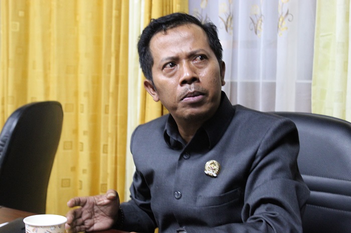 Mochamad Mukhlisin (Cak Sin), anggota Fraksi Partai Kebangkitan Bangsa (PKB). (Lilik Yuliantoro / Lingkarjateng.id)