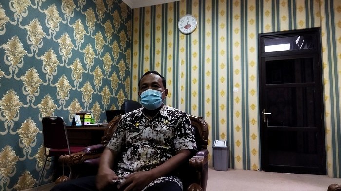 Kepala Dinas Perdagangan dan Perindustrian (Disdagperin) Kabupaten Pati, Hadi Santosa. (Aziz Afifi/Lingkarjateng.id)