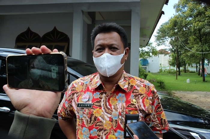Diduga Pungli, Pencopotan Kepala Pasar Sido Makmur Tunggu Konfirmasi Polres Blora 25 Plt. Dindagkop dan UKM Blora, Luluk Kusuma Agung Ariadi (Lilik Yuliantoro/Lingkarjateng.id)