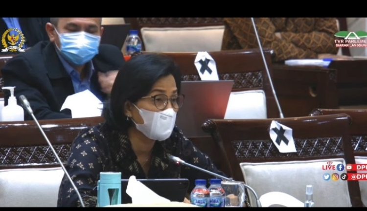 Investasi Pemerintah Capai Rp 695,6 Triliun 25 MENTERI KEUANGAN SRI MULYANI (Antara/Lingkarjateng.id)