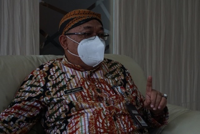 Kepala Dinas Perindustrian dan Perdagangan (Disperindag) Provinsi Jawa Tengah, Arif Sambodo. (Adhik Kurniawan/Lingkarjateng.id)