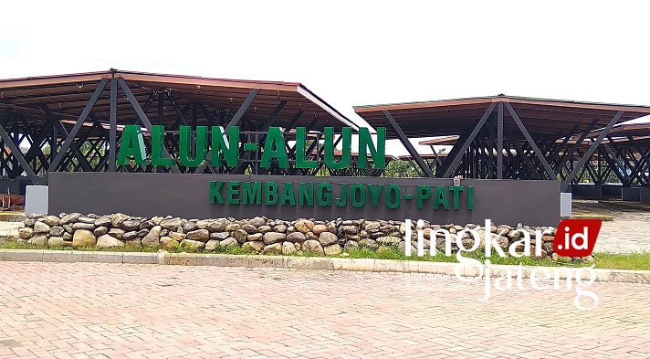 Ratusan Pedagang Eks Simpang Lima Pati Gagal Dapat Lapak di Alun-Alun Timur 25 PEMBANGUNAN: Alun-Alun Timur Pati atau Alun-Alun Kembang Joyo yang berada di Jalan Kalidoro sudah selesai dibangun dan siap dihuni. (Aziz Afifi/Lingkarjateng.id)