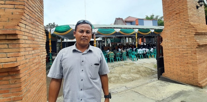 Ketua BPD Kecamatan Banjarejo, Helmy Hidayat (Lilik Yuliantoro/Lingkarjateng.id)