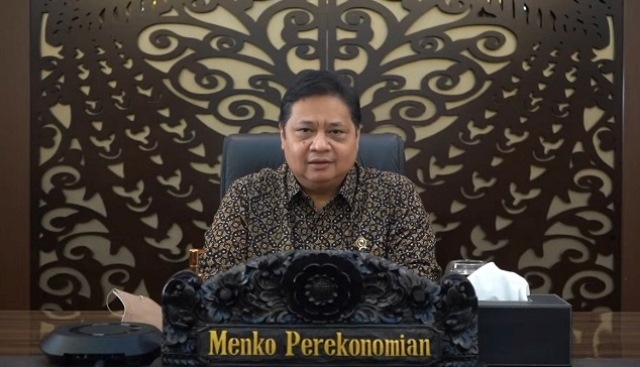 Menteri Koordinator Bidang Perekonomian, Airlangga Hartarto. (Dok. Kementerian Perekonomin/Lingkarjateng.id)