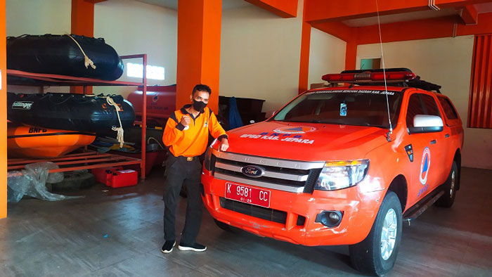 Mitigasi Bencana, Jepara Bentuk Desa Tangguh 25 Kasi Pencegahan dan Kesiapsiagaan BPBD Jepara, Nugroho. (Muslichul Basid/Lingkarjateng.id)