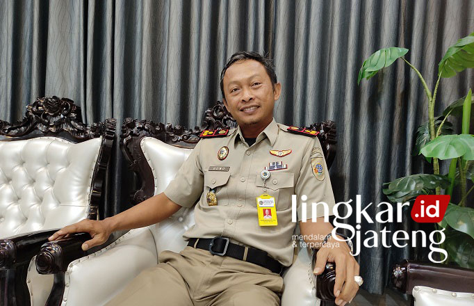 Kepala BPN Kabupaten Kudus, Pratomo Adi Wibowo. (Nisa Hafizhotus Syarifa/Lingkarjateng.id)