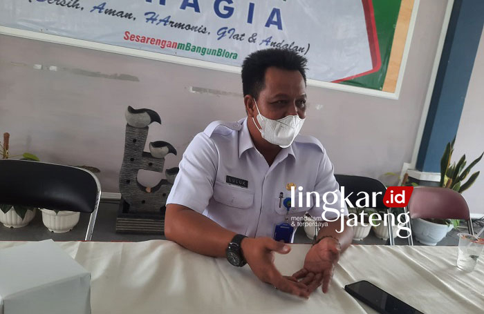 Plt. Kadindagkop dan UKM Blora, Luluk Kusuma Agung Ariadi (Lilik Yuliantoro/Lingkarjateng.id)