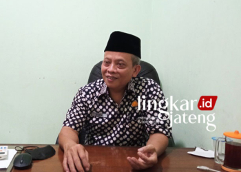Kepala Bidang Penyelenggaraan Haji dan Umroh Kabupaten Kudus, Asrul Fatkhi (Falaasifah/Lingkarjateng.id)