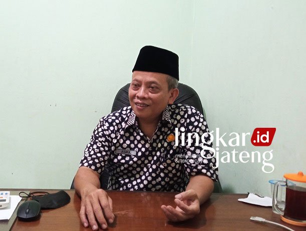 Kepala Bidang Penyelenggaraan Haji dan Umroh Kabupaten Kudus, Asrul Fatkhi (Falaasifah/Lingkarjateng.id)