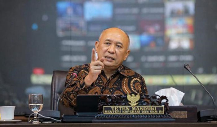Koperasi Multi Pihak sebagai Tonggak Baru 25 Menteri Koperasi dan UKM Teten Masduki. (Dok Humas/Lingkarjateng.id)