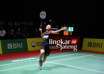 ILUSTRASI: Mutiara Ayu Puspitasari, atlet PB Djarum saat bertanding. (Istimewa/Lingkarjateng.id)