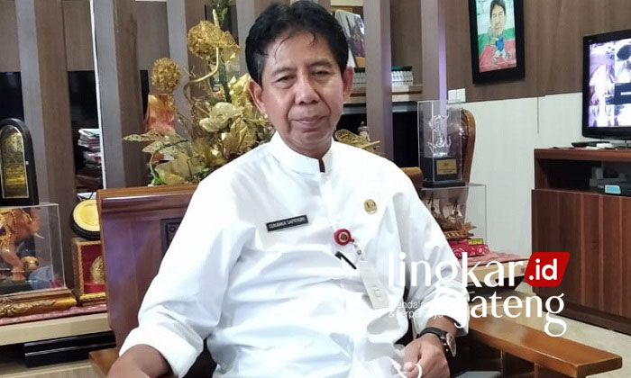 Kepala Dinas Pendidikan (Disdik) Kota Semarang, Gunawan Saptogiri. (Dinda Rahmasari/Lingkarjateng.id)