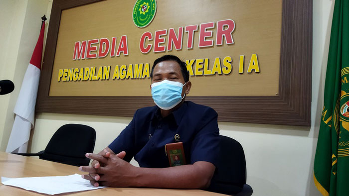 Humas Pengadilan Agama Kabupaten Pati, Sutiyo. (Aziz Afifi/Lingkarjateng.id)