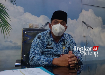 Kepala Dinas Kelautan dan Perikanan Kabupaten Demak Mohamad Fathkurokhman. (M. Elang Ade Iswara/Lingkarjateng.id)