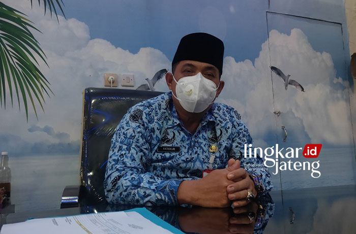 Kepala Dinas Kelautan dan Perikanan Kabupaten Demak Mohamad Fathkurokhman. (M. Elang Ade Iswara/Lingkarjateng.id)