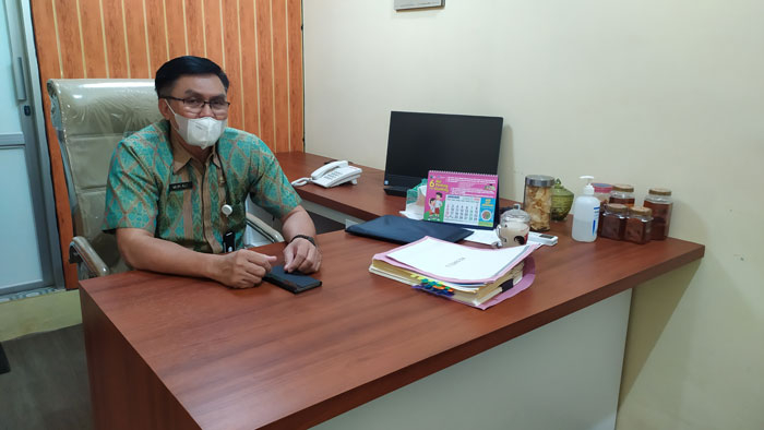 Sekretaris Dinas Kesehatan Kabupaten Jepara, Muh Ali. (Muslichul Basid/Lingkarjateng.id)