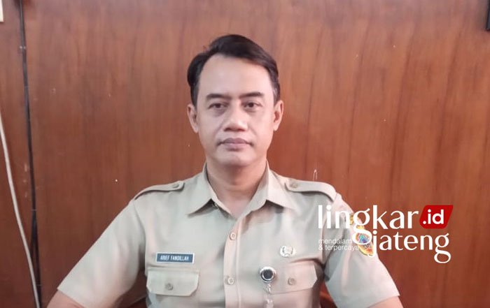 Gandeng Guru, Aplikasi iPatiPintar Capai 400 Member 25 Kepala Bidang Perpustakaan Dinas Kearsipan dan Perpustakaan Kabupaten Pati, Arief Fandillah. (Ika Tamara Dewi/Lingkarjateng.id)