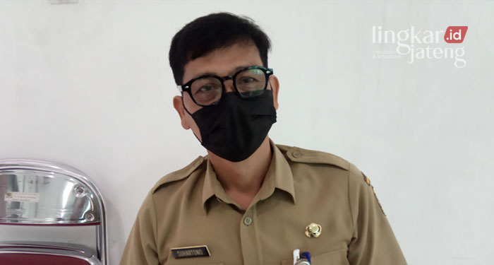 MENJELASKAN: Kepala Bidang Perumahan Dinas Perumahan dan Permukiman (Disperkim) Kabupaten Pati, Suhartono mengungkapkan backlog terkait kebutuhan rumah, Senin (7/2).
