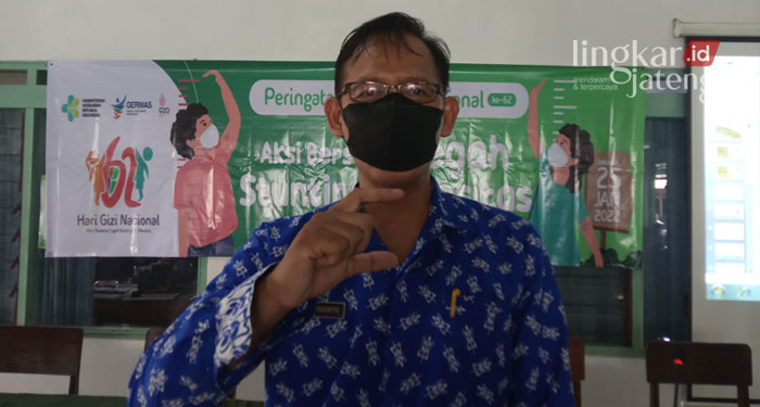 Ketua Dewan Perwakilan Cabang (DPC) Persatuan Ahli Gizi Indonesia (PERSAGI) Pati, Bambang Susatyo