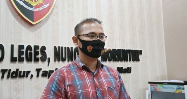 MENJELASKAN: Kasat Reskrim Polres Jepara, AKP M Fahrur Rozi saat ditemui di kantornya, Rabu (2/2). (Muslichul Basid/Lingkarjateng.id)