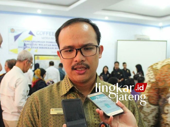 Kepala Keasistenan Pemeriksaan Ombudsman RI Provinsi Jawa Tengah, Sabarudin Hulu. (Dinda Rahmasari/Lingkarjateng.id)
