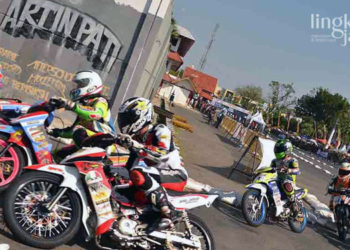 Road race di Stadion Joyo kusumo