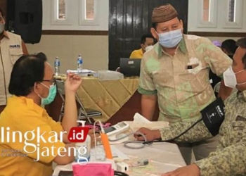 DPRD Kudus Meninjau Pelaksanaan Vaksin
