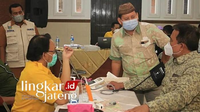 DPRD Kudus Meninjau Pelaksanaan Vaksin
