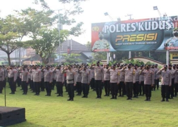 Kawal Pilkades, Polres Kudus Terjunkan 490 Personel