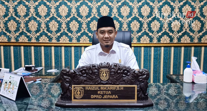 Ekonomi Tak Stabil, Ketua DPRD Jepara Soroti Wilayahnya Masuk PPKM Level 3 25 Ketua DPRD Jepara, Haizul Ma'arif. (Muslichul Basid/Lingkarjateng.id)