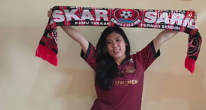 Mengenal Salma Ramadhani Putri, Jadi Suporter Sepak Bola karena Sang Ayah 25 Salma Ramadhani Putri (Dok. Pribadi Salma Ramadhani Putri/Lingkarjateng.id)