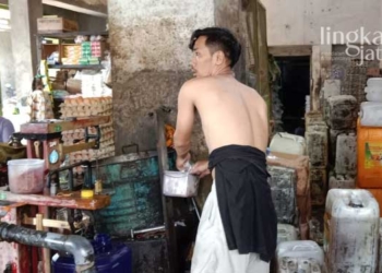 Minyak Goreng Curah di Pati Alami Kelangkaan