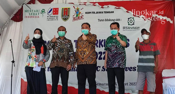 EXPO: Expo Hari Tuberkulosis Sedunia tahun 2022 di Rusun Kudu, Genuk, Kota Semarang, Sabtu (26/3). (Adimungkas/Lingkarjateng.id)