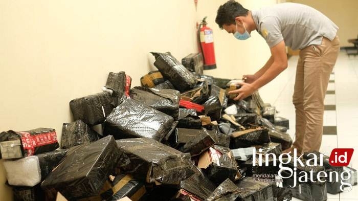 Bea Cukai Kudus Amankan 179.120 Batang Rokok Ilegal 25 Rokok Ilegal Diamankan Bea Cukai