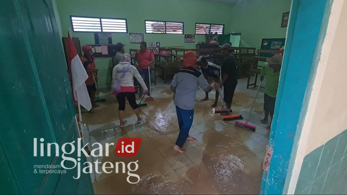 Siswa SDN Ketitang Wetan 1 Pati Terpaksa Diliburkan