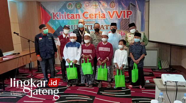 80 Anak Yatim Duafa Jalani Sunat Modern Gratis di Pati