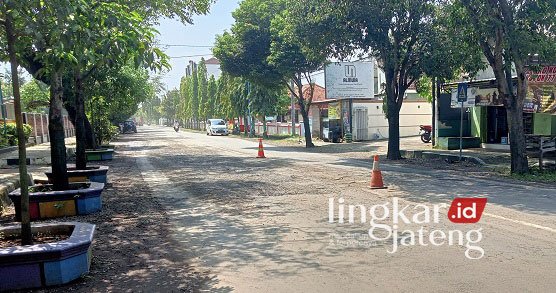 Perbaikan Jalan Kolonel Sugiyono Pati Dianggar Rp 200 Juta