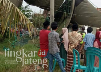 Angin Puting Beliung Terjang Sejumlah Desa di Tayu Pati