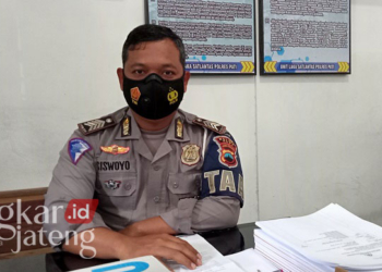 Polisi Dalami Laka Lantas di Perempatan Bleber Pati